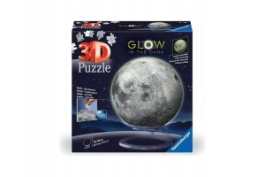 Sötétben világító 3D Hold puzzle (72 db)