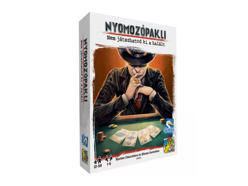 Nyomozópakli borító – Nem játszhatod ki a halált