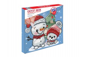 Diamond Dotz DotzBox – Karácsonyi hóember