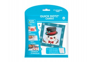 Diamond Dotz Quick Dotz Hóember - gyémántfestő készlet
