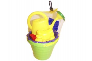 Hullámos homokozó készlet kannával - kép