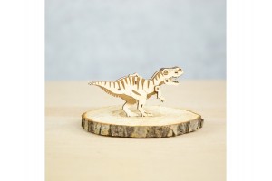 Wood&Hobby T-Rex fa modell - mozgatható mancsok és farok