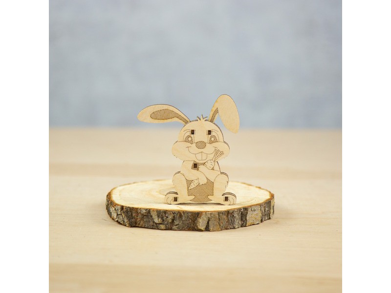 Wood&Hobby fa modell – Nyuszi 3D puzzle