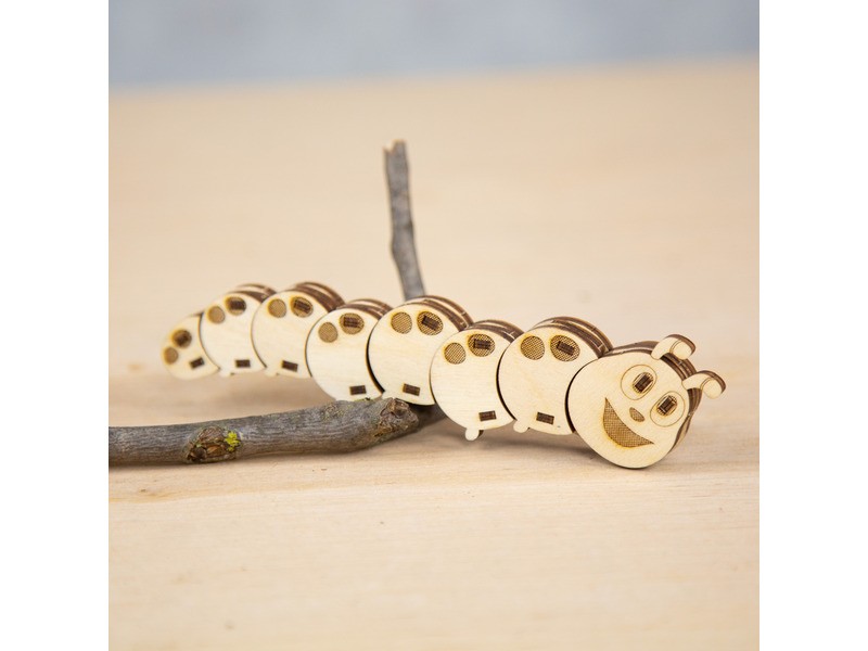 Wood&Hobby Hernyócska fa modell