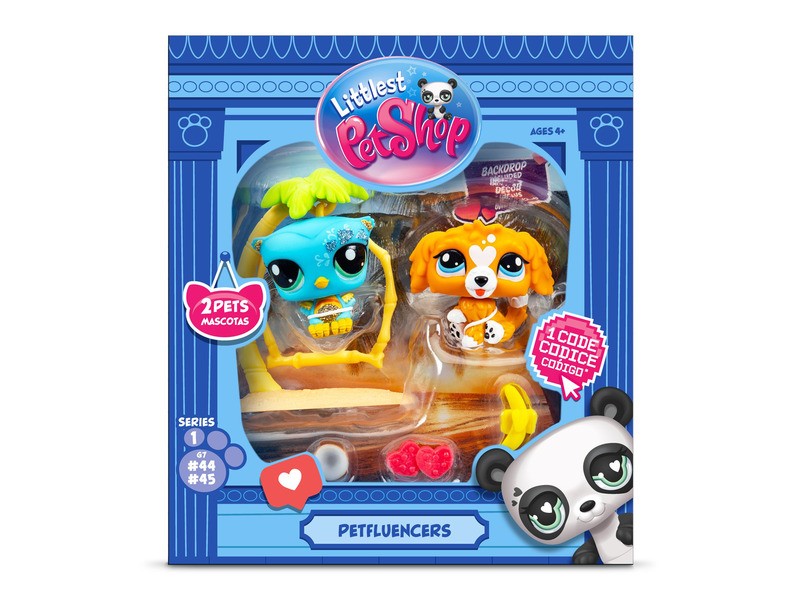 LPS Petfluencer Dupla Csomag - 2 figura és kiegészítők