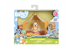 Bluey Mini játszószoba - Bingo figura és kiegészítők
