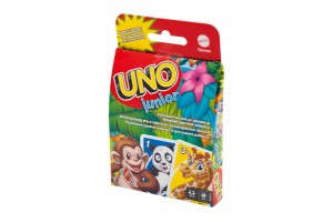 UNO Junior kártyajáték – doboz és kártyák