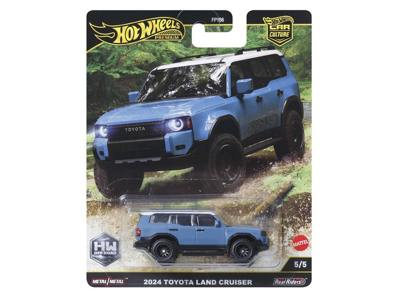 Hot Wheels Autókultúra Toyota Land Cruiser 1:64
