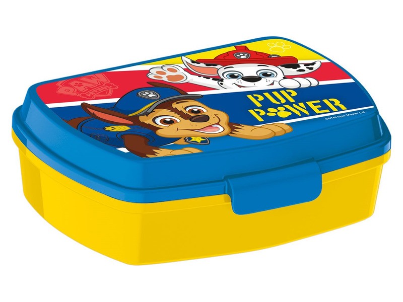 Mancs Őrjárat műanyag szendvicstartó