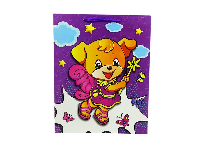 Állatfigurás papírtasak