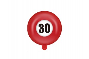 Héliumos fólia számos lufi 45 cm - 30 db