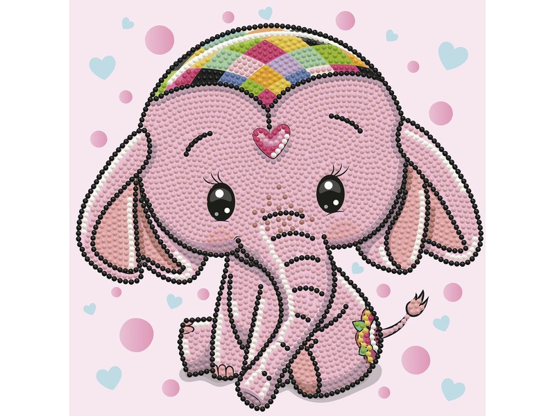 Diamond Dotz DotzBox – Elefánt hercegnő