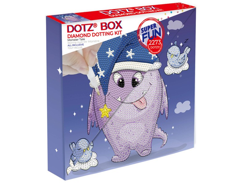 Diamond Dotz DotzBox Szörnyecske - gyémánt kirakó