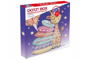 Diamond Dotz DotzBox – Álmos zsiráf gyémántkirakó