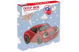 Diamond Dotz DotzBox Versenyautó – gyémántkirakó készlet