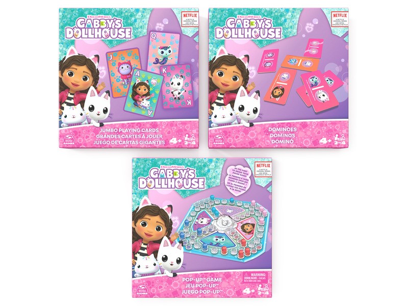 Gabi Babaháza 3 az 1-ben társasjáték csomag