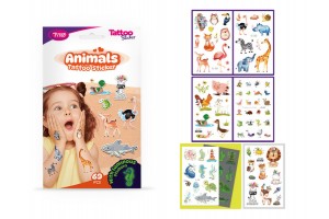 Tytoo állatos tetoválás matrica szett - termékkép