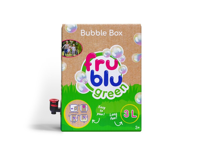 FruBlu Green 3L utántöltő - buborékfolyadék
