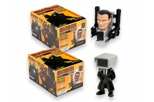 Skibidi WC figura - részletes műanyag játék