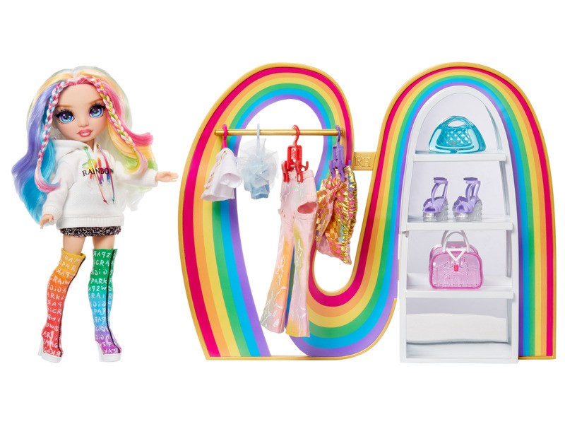 Rainbow High Amaya szivárvány gardrób