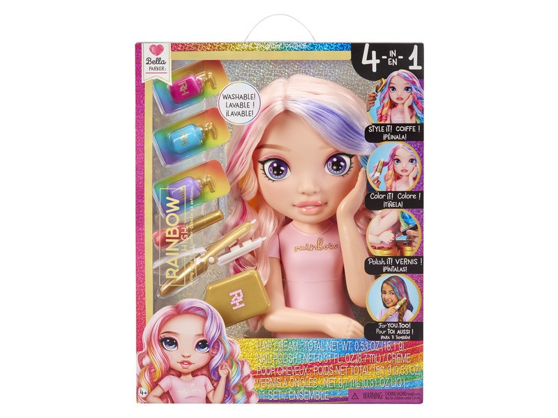 Rainbow High fodrászolható baba játékkészlet