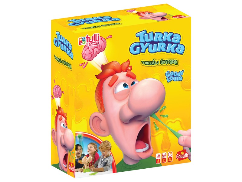 Turka Gyurka társasjáték doboz – vicces partyjáték