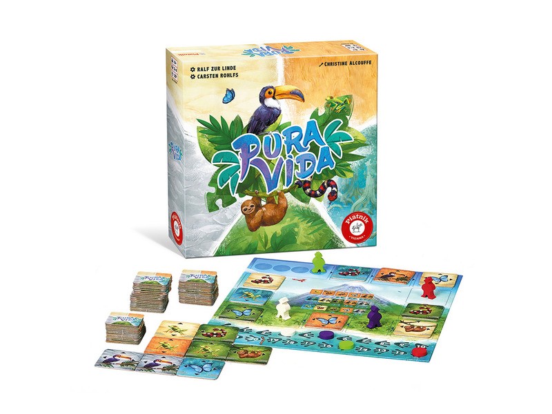 Pura Vida társasjáték doboz - családi játék