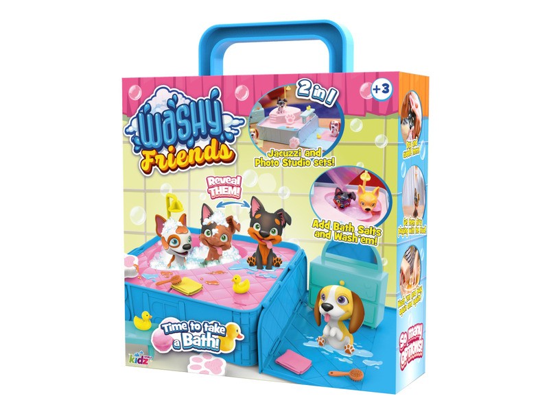 Pancsoló kutyusok jacuzzival – termékkép