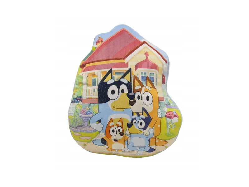 Bluey család bársonyos formapárna 40 cm