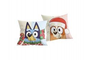 Bluey és Bingo karácsonyi dísz (kétoldalú)