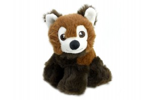 Vörös panda plüss 17 cm
