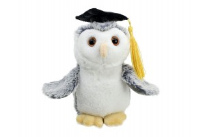 Ballagós bagoly 15 cm – választható színek