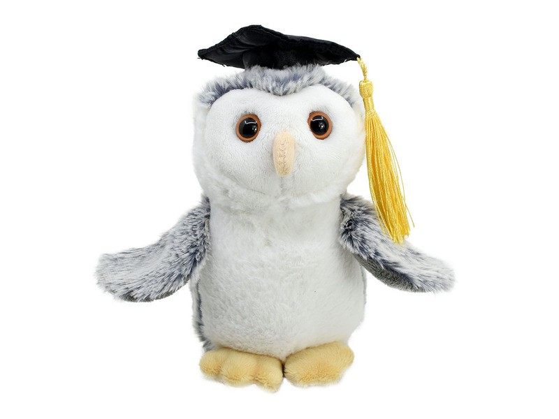 Ballagós bagoly 15 cm – választható színek