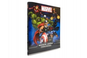 Marvel gyűjtőkártya album borító