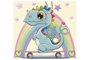 Diamond Dotz DTZ3 Sárkány - gyémántkirakó