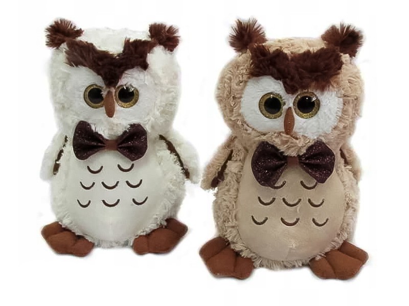 Plüss bagoly 25 cm – puha, aranyos plüssfigura