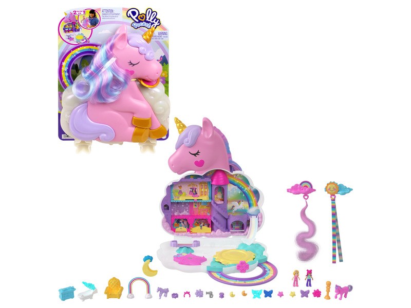 Polly Pocket unikornis szalon játék