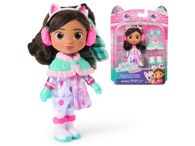 Gabi babaháza mozi - apró babák játékkészlet