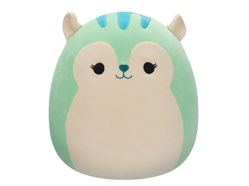 Squishmallows 20 cm - Fuyuki mentazöld mókus plüss
