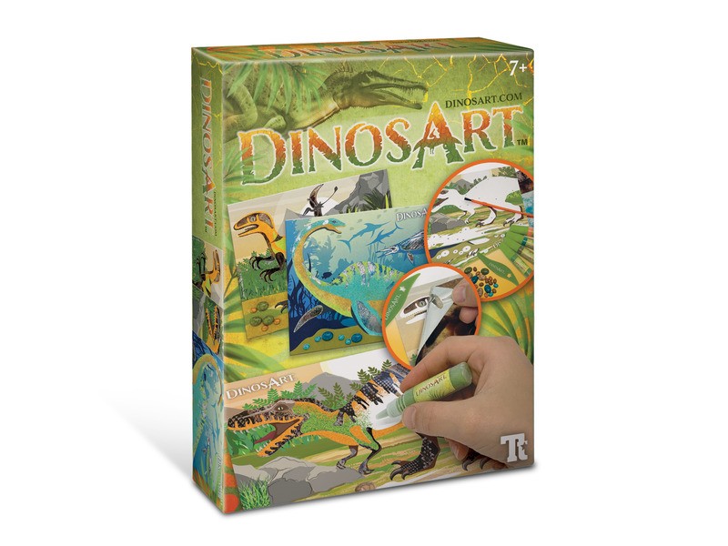 Dínós képkészítő termékfotó