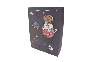 Papírtasak Macis M – dekoratív ajándékcsomagolás