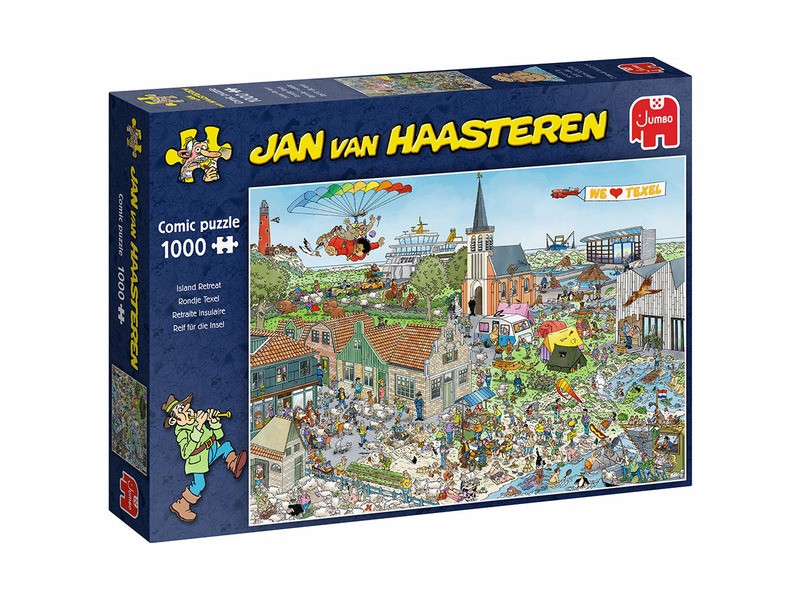Jumbo puzzle Vakáció 1000 db – tengerparti kép