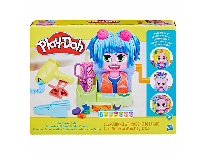Play-Doh fodrász szalon játékkészlet – kézműves játék