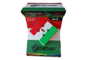 Nexcube 3x3 kocka - magyar zászló mintás