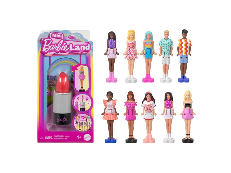 Mini BarbieLand meglepetés rúzsban baba