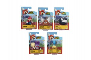 Super Mario figurák 6 cm - vegyes