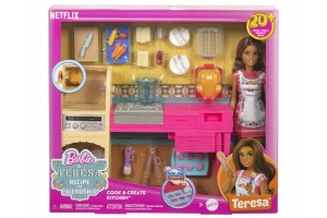 Barbie Teresa álomkonyha - részletes játék konyha