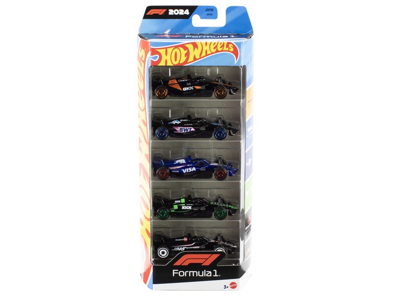 Hot Wheels 5db F1 kisautó készlet