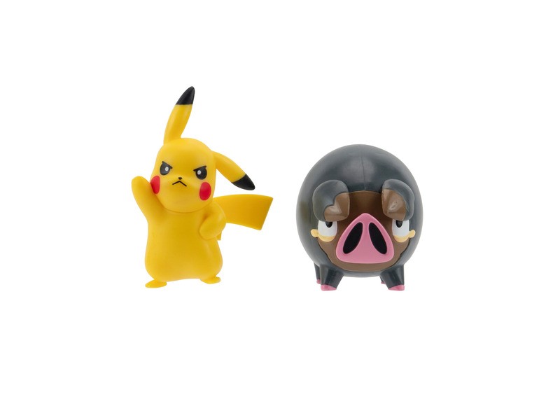 Pokémon Mini figura csomag: Pikachu és Lechonk