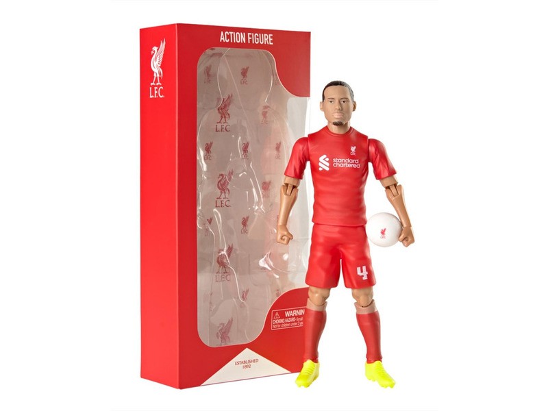 Van Dijk 20 cm figura - Liverpool mezben